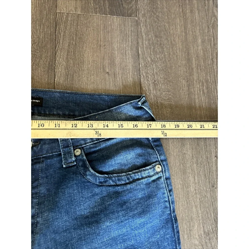 True Religion Jeans Mens Ricky Relaxed Straight Size 34x32 Dark Wash